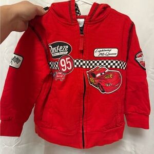 Disney Red Cars Zip-Up Jacket